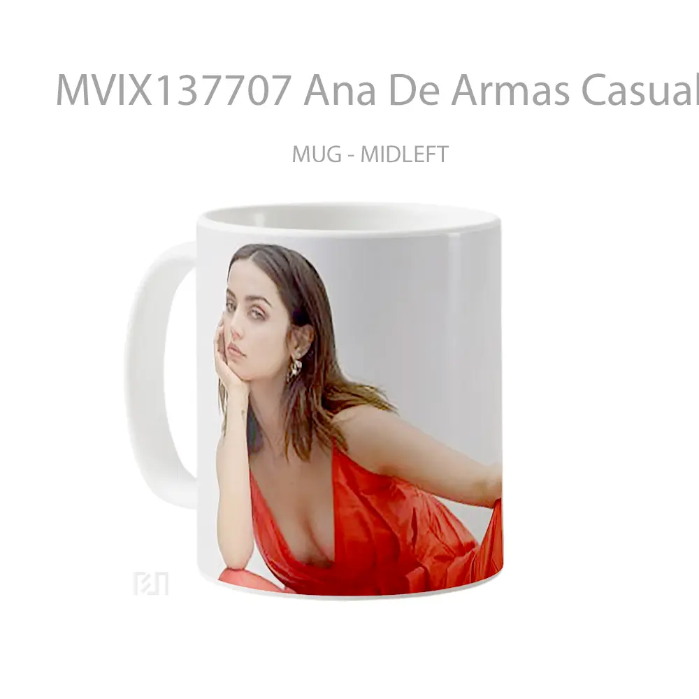 Mug Ana De Armas Casual Gelas Keramik Unik - All-side / Desain