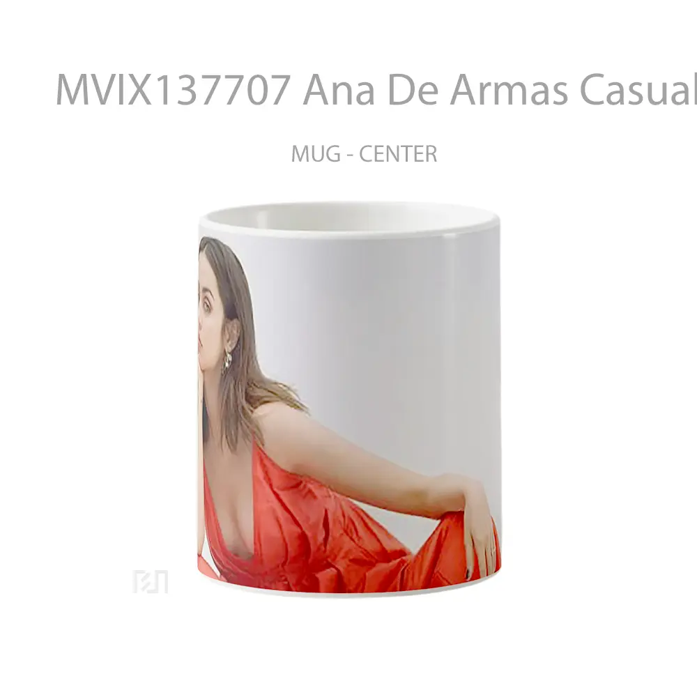 Mug Ana De Armas Casual Gelas Keramik Unik