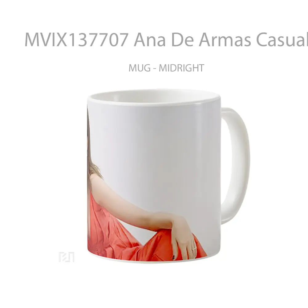 Mug Ana De Armas Casual Gelas Keramik Unik - All-side / Desain
