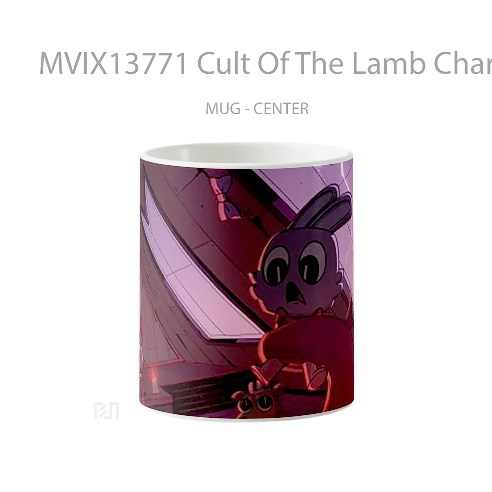 Mug Cult Of The Lamb Characters Gelas Keramik Unik
