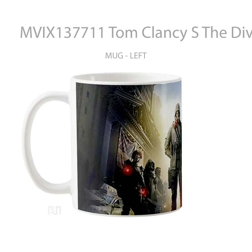 Mug Tom Clancy S The Division 2 V2 Gelas Keramik Unik - All-side / Desain