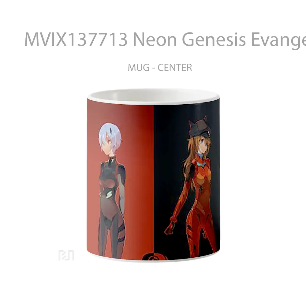 Mug Neon Genesis Evangelion V1 Cangkir Anime