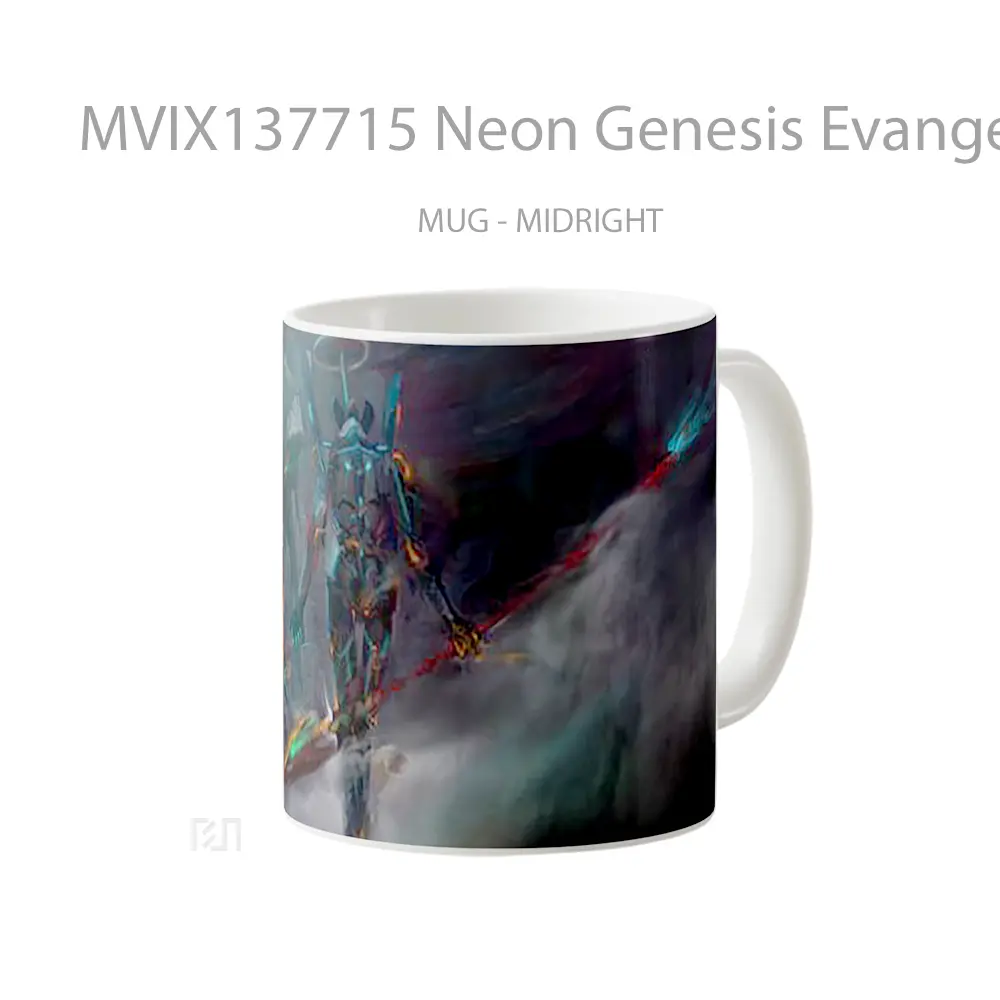 Mug Neon Genesis Evangelion V2 Cangkir Anime - All-side / Desain