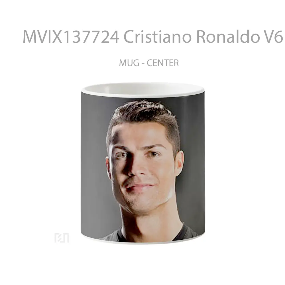 Mug Cristiano Ronaldo V6 Gelas Keramik Unik