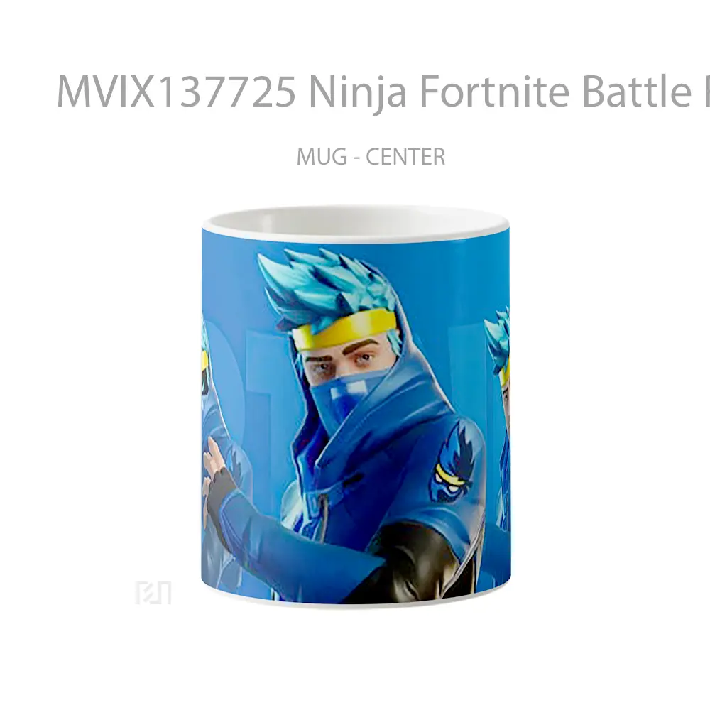 Mug Ninja Fortnite Battle Royale Skin Cangkir Gamer