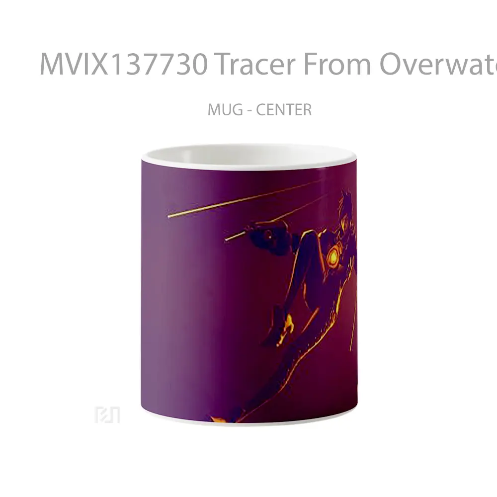 Mug Tracer From Overwatch Cangkir Gamer