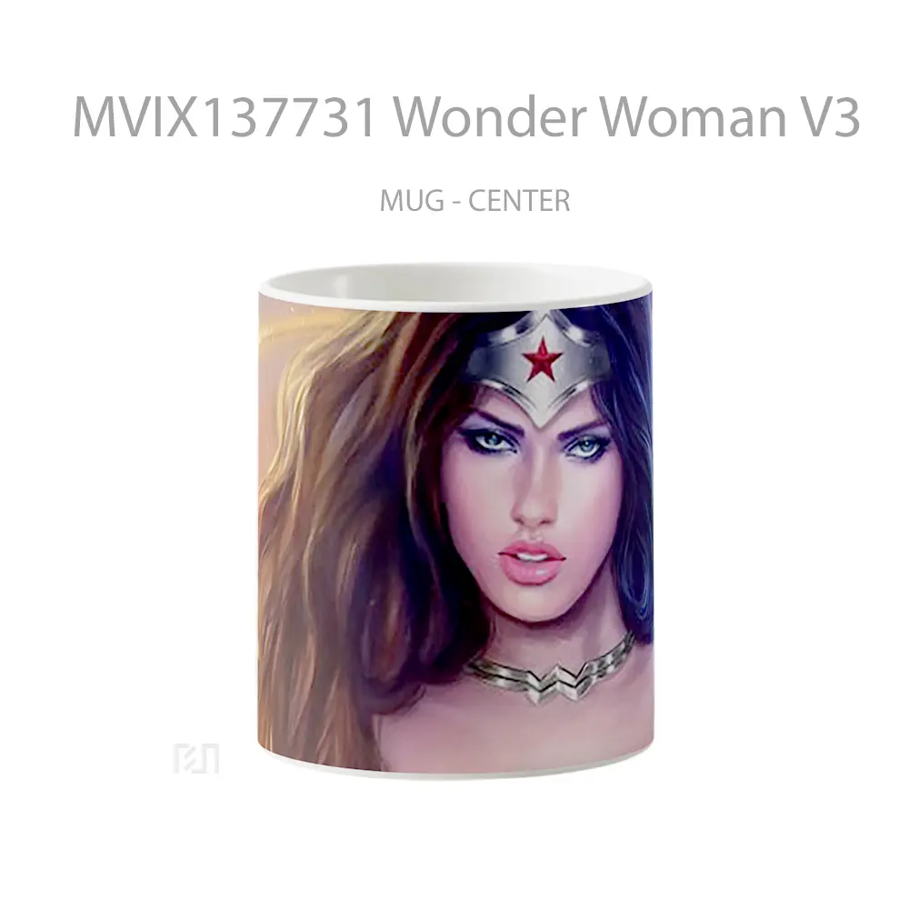 Mug Wonder Woman V3 Gelas Superhero