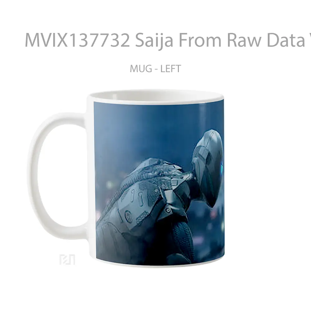 Mug Saija From Raw Data Videogame Gelas Keramik Unik - All-side / Desain