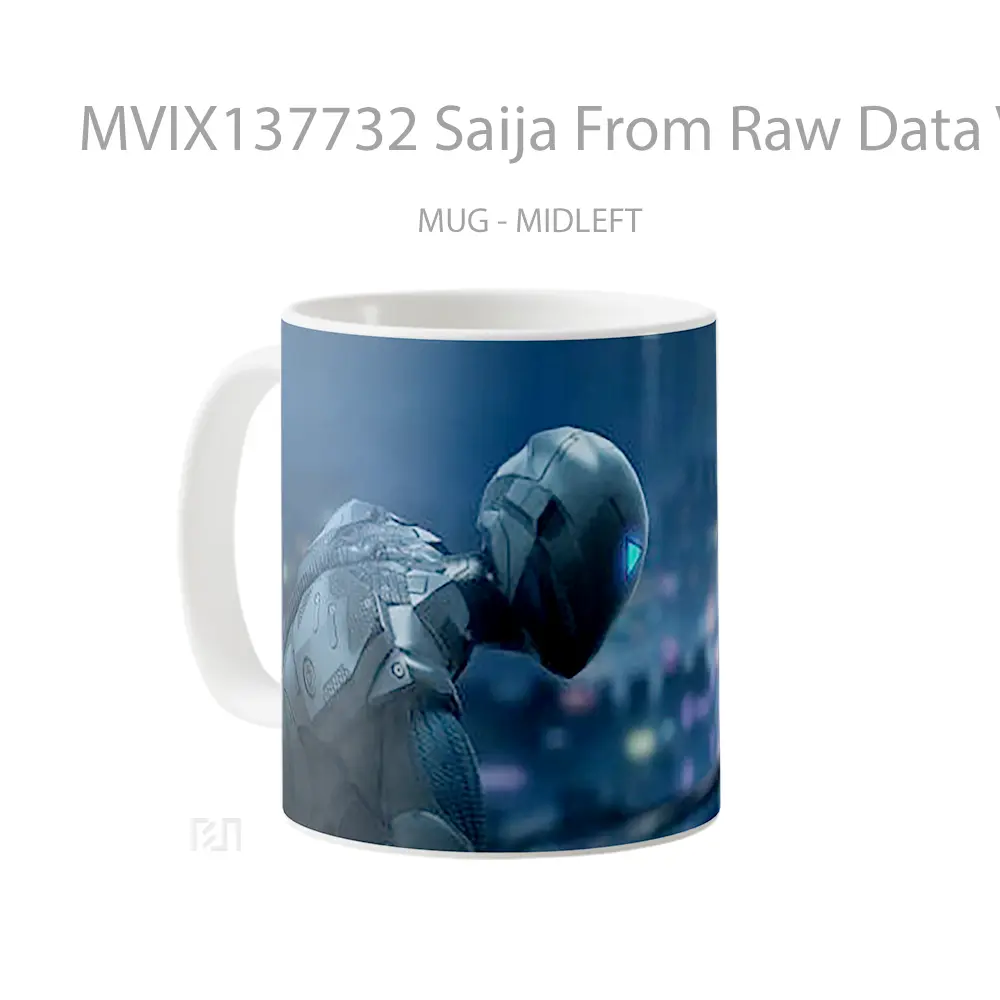 Mug Saija From Raw Data Videogame Gelas Keramik Unik - All-side / Desain