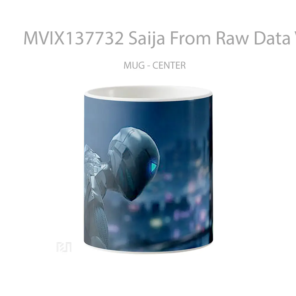 Mug Saija From Raw Data Videogame Gelas Keramik Unik