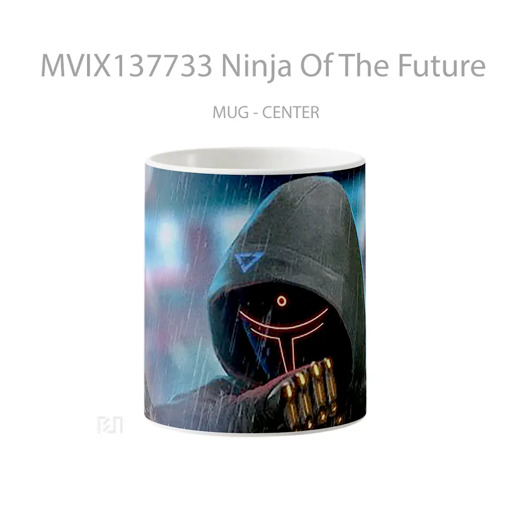 Mug Ninja Of The Future Gelas Keramik Unik