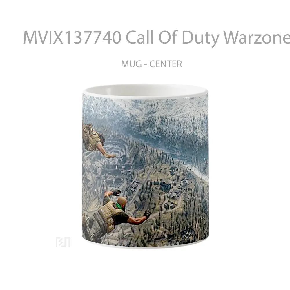 Mug Call Of Duty Warzone Skydive Cangkir Gamer