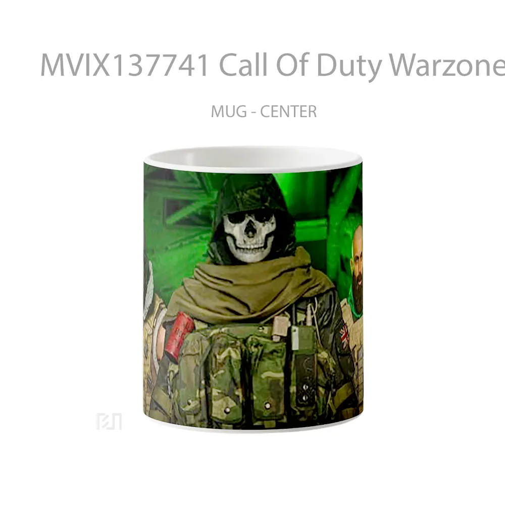 Mug Call Of Duty Warzone V3 Cangkir Gamer