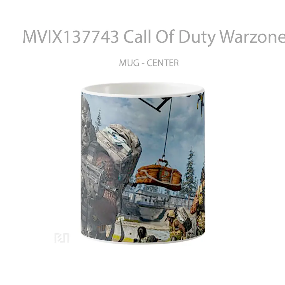 Mug Call Of Duty Warzone Squad Cangkir Gamer