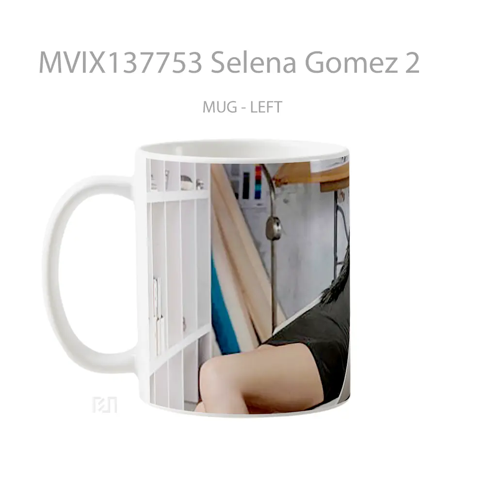 Mug Selena Gomez 2 Gelas Selebriti - All-side / Desain