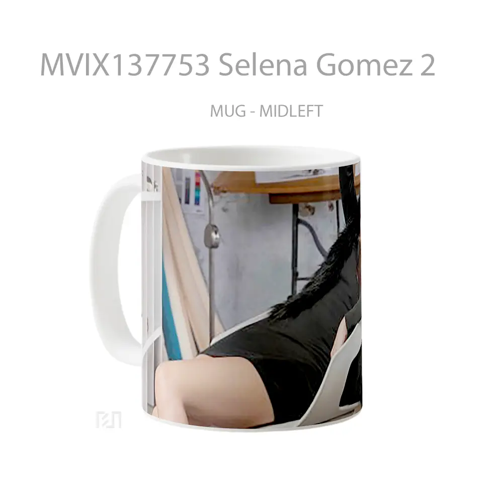 Mug Selena Gomez 2 Gelas Selebriti - All-side / Desain