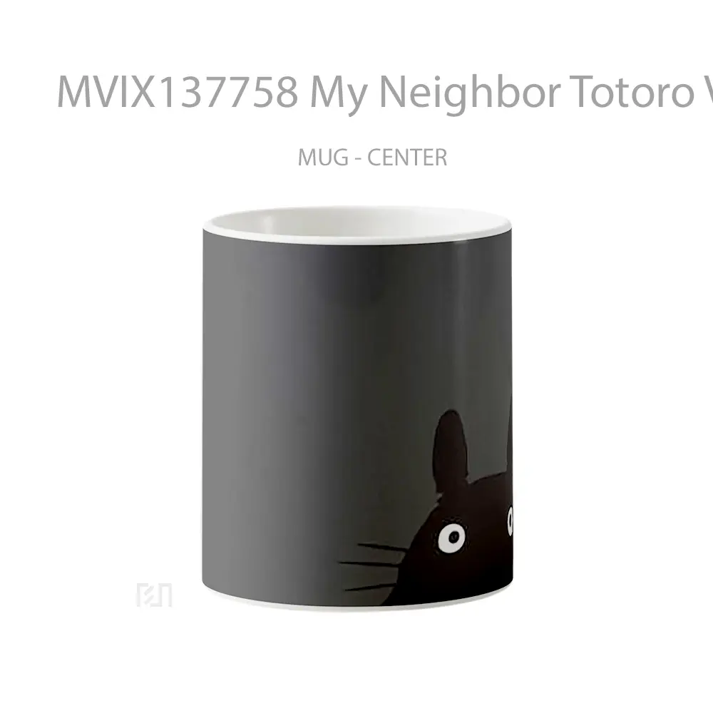 Mug My Neighbor Totoro V2 Gelas Keramik Unik