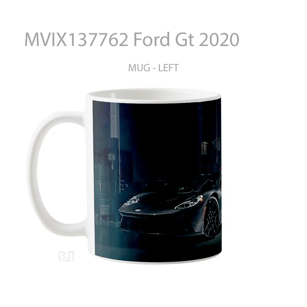 Mug Ford Gt 2020 Cangkir Mobil - All-side / Desain