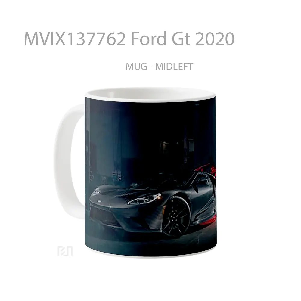 Mug Ford Gt 2020 Cangkir Mobil - All-side / Desain