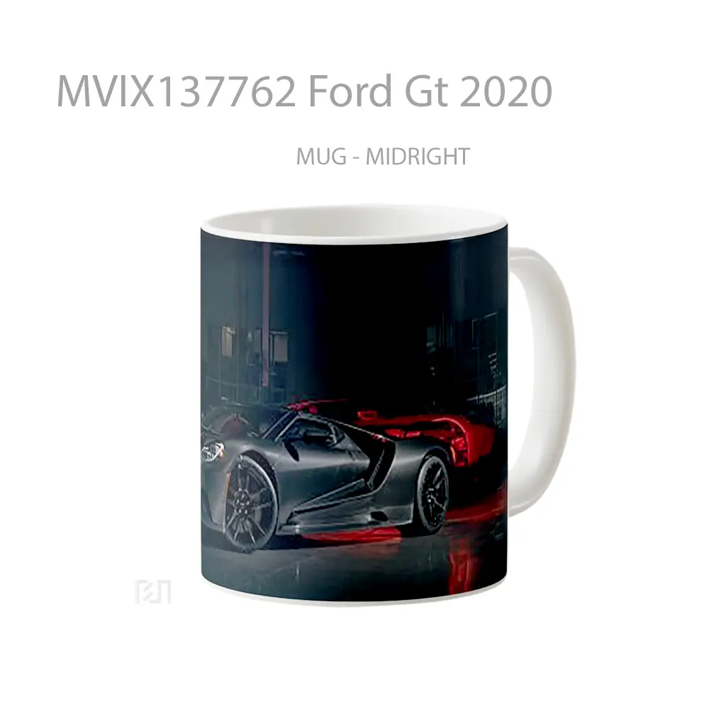 Mug Ford Gt 2020 Cangkir Mobil - All-side / Desain