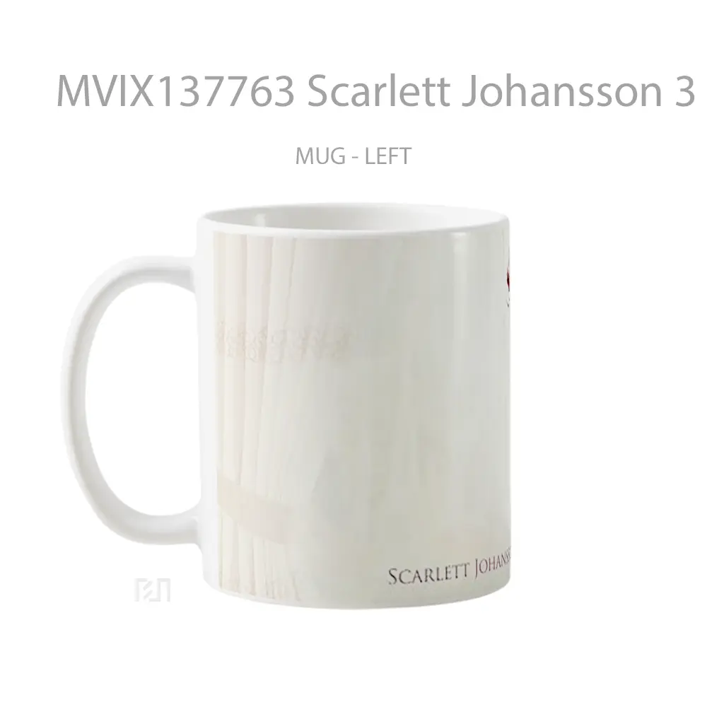 Mug Scarlett Johansson 3 Gelas Selebriti - All-side / Desain