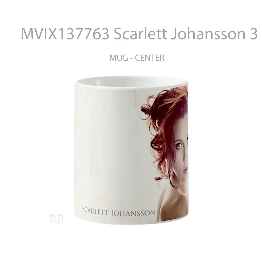 Mug Scarlett Johansson 3 Gelas Selebriti
