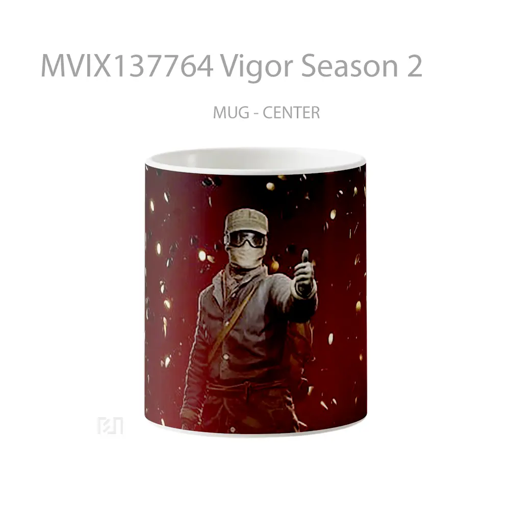 Mug Vigor Season 2 Gelas Keramik Unik