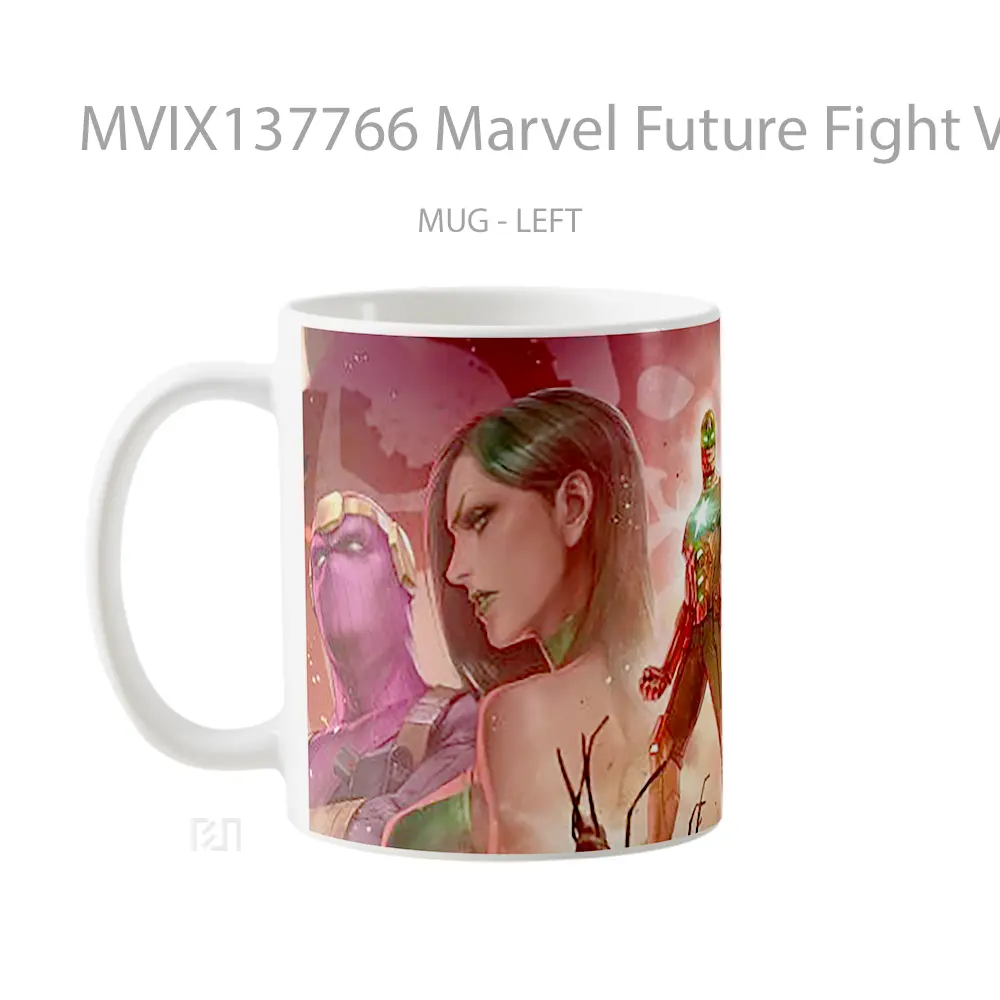 Mug Marvel Future Fight V1 Gelas Superhero - All-side / Desain
