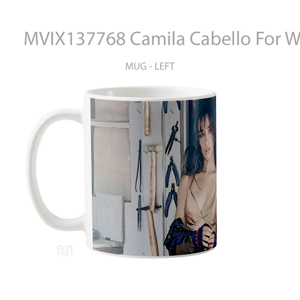 Mug Camila Cabello For Wonderland Magazine Gelas Selebriti - All-side / Desain