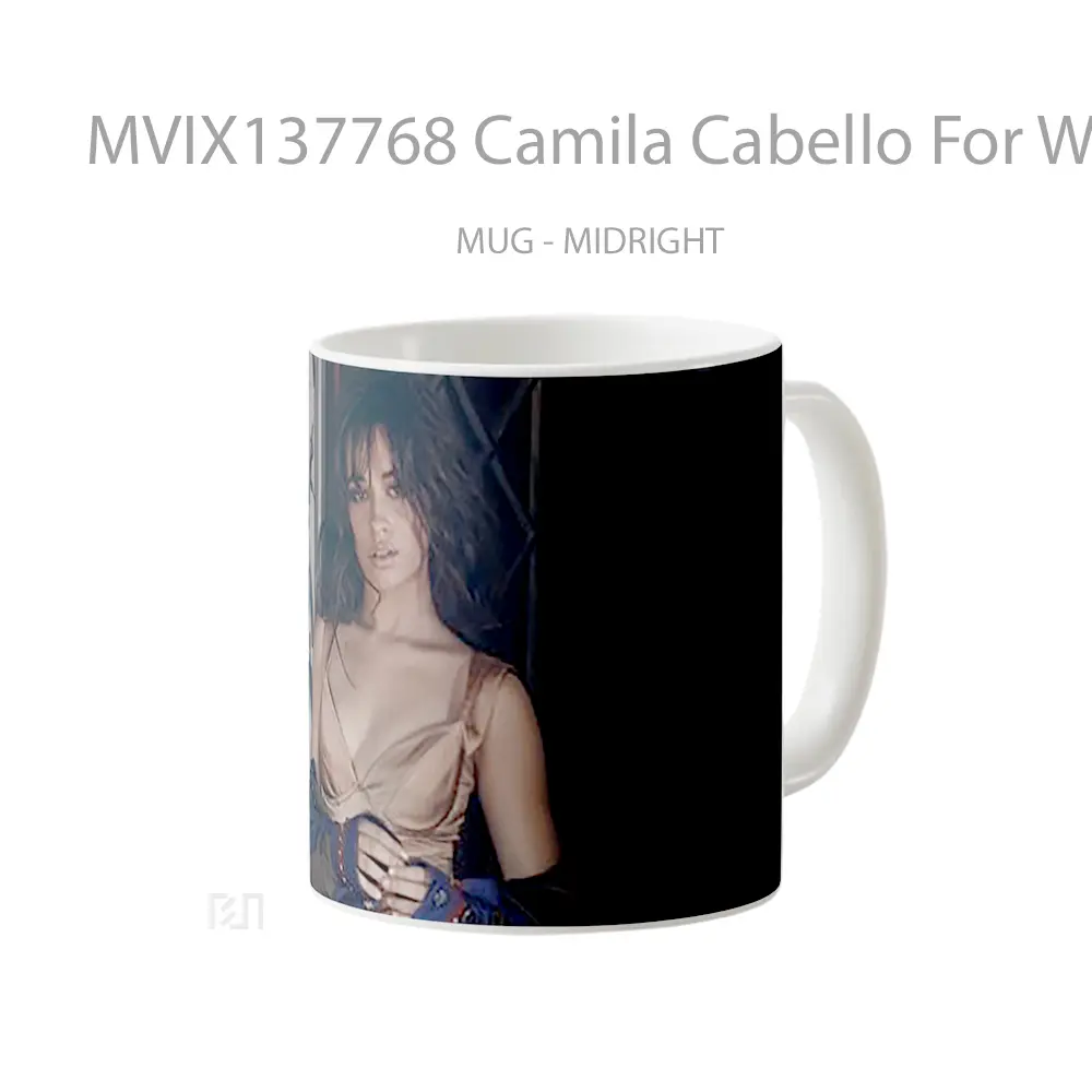 Mug Camila Cabello For Wonderland Magazine Gelas Selebriti - All-side / Desain