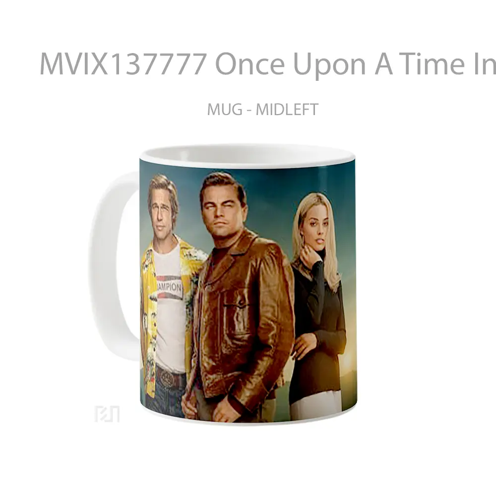 Mug Once Upon A Time In Hollywood Gelas Keramik Unik - All-side / Desain