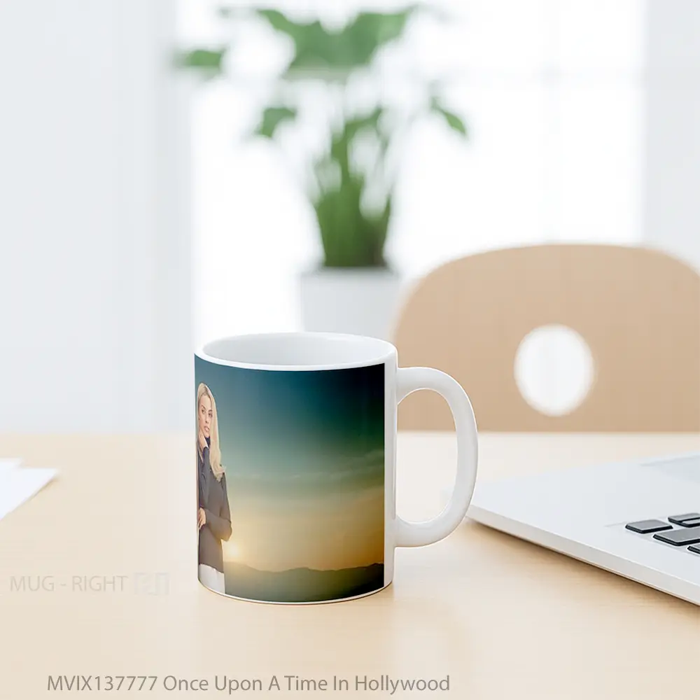 Mug Once Upon A Time In Hollywood Gelas Keramik Unik - All-side / Desain