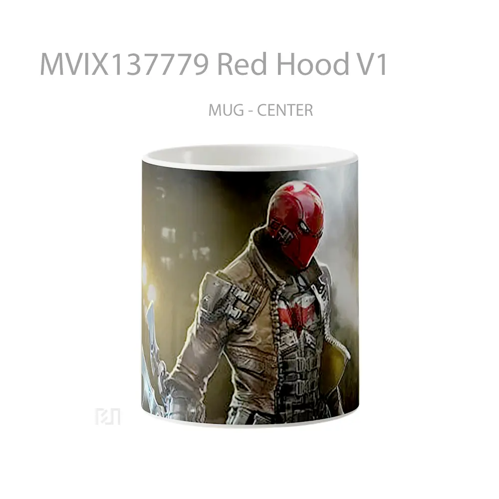 Mug Red Hood V1 Gelas Superhero