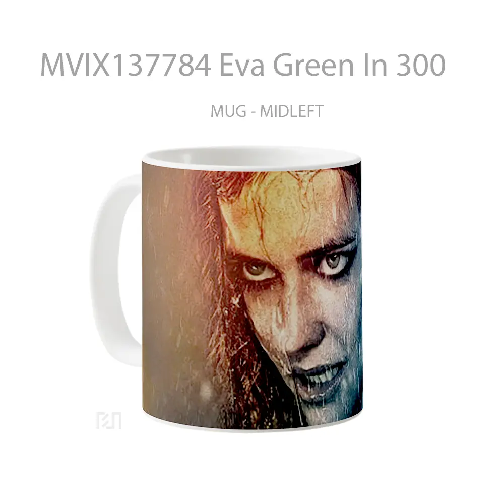 Mug Eva Green In 300 Gelas Keramik Unik - All-side / Desain