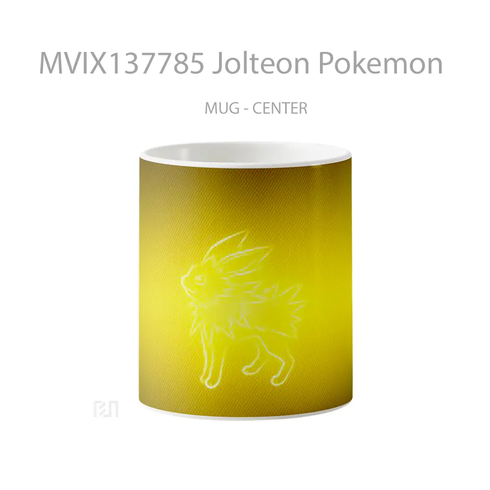 Mug Jolteon Pokemon Cangkir Anime