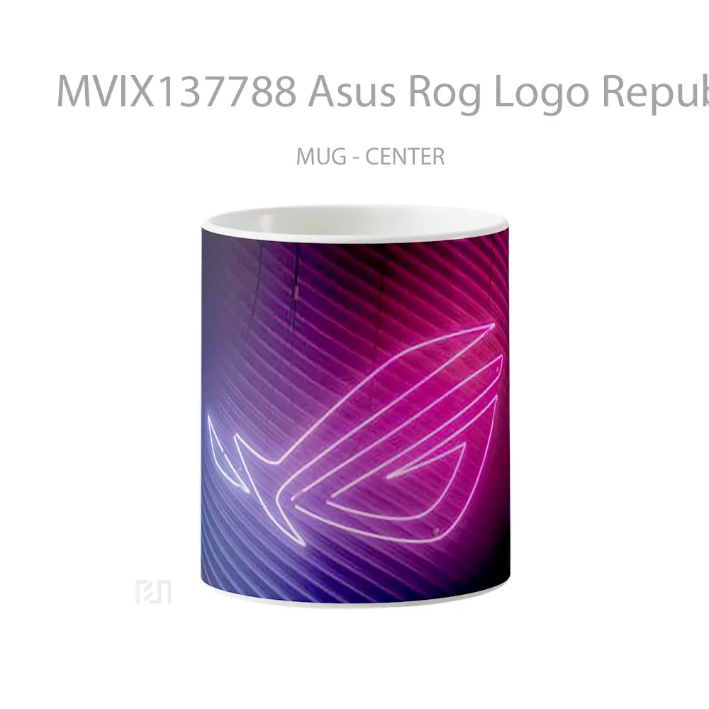 Mug Asus Rog Logo Republic Of Gamers V1 Gelas Keramik Unik