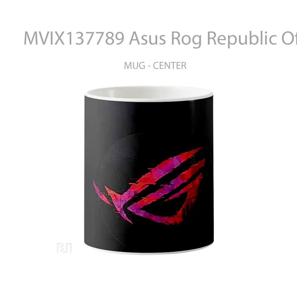Mug Asus Rog Republic Of Gamers Logo V1 Gelas Keramik Unik