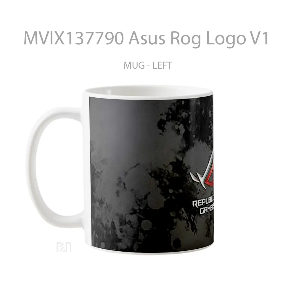 Mug Asus Rog Logo V1 Gelas Keramik Unik - All-side / Desain