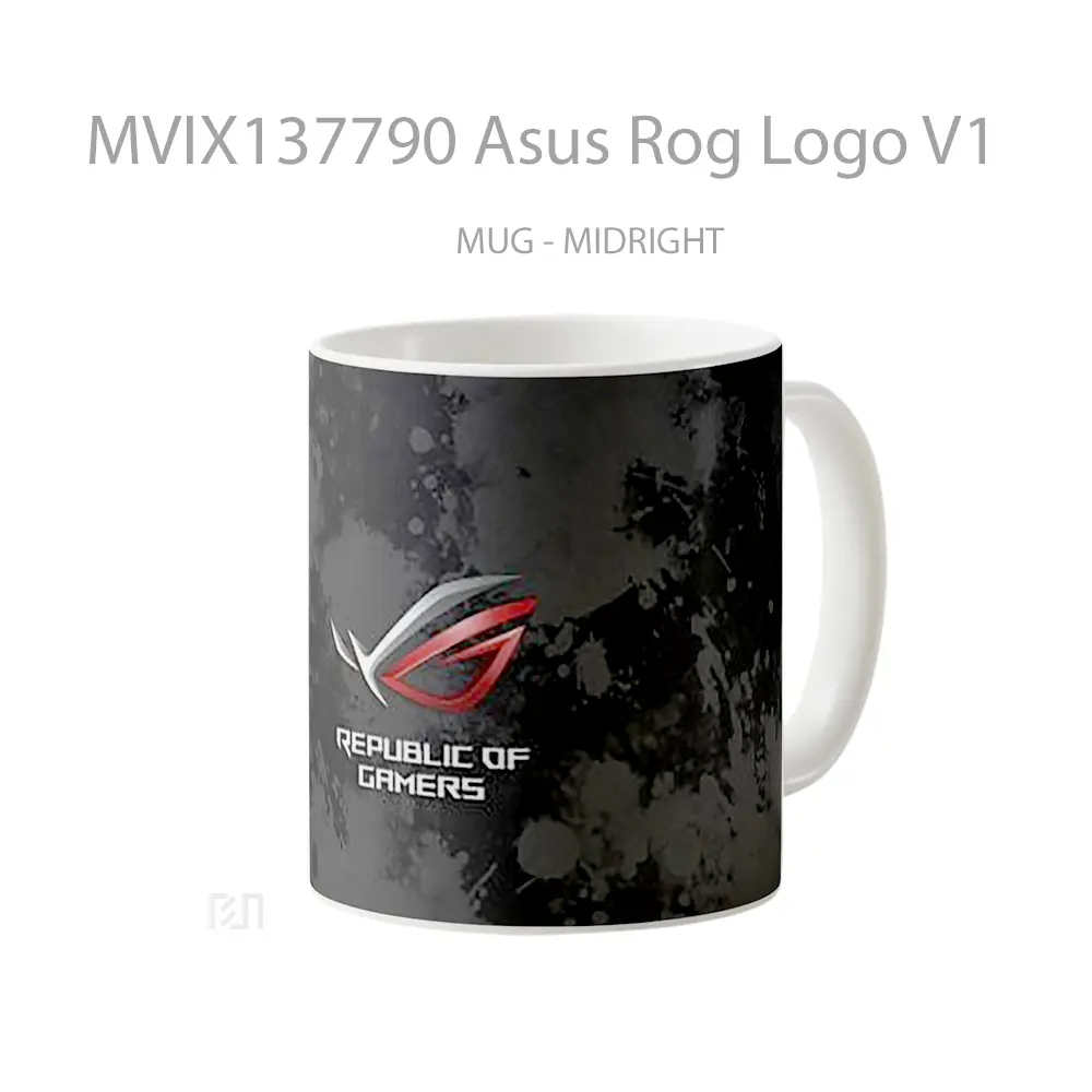 Mug Asus Rog Logo V1 Gelas Keramik Unik - All-side / Desain