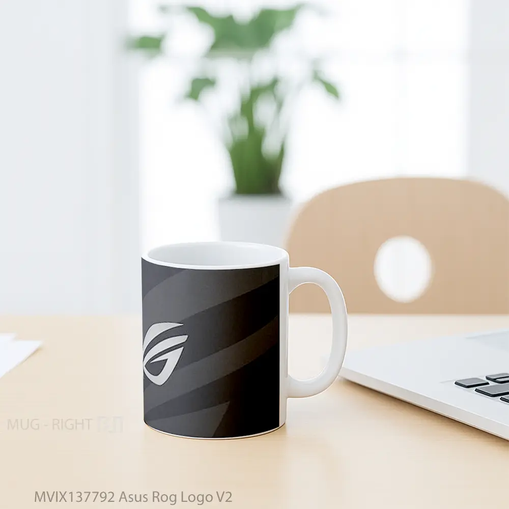 Mug Asus Rog Logo V2 Gelas Keramik Unik - All-side / Desain