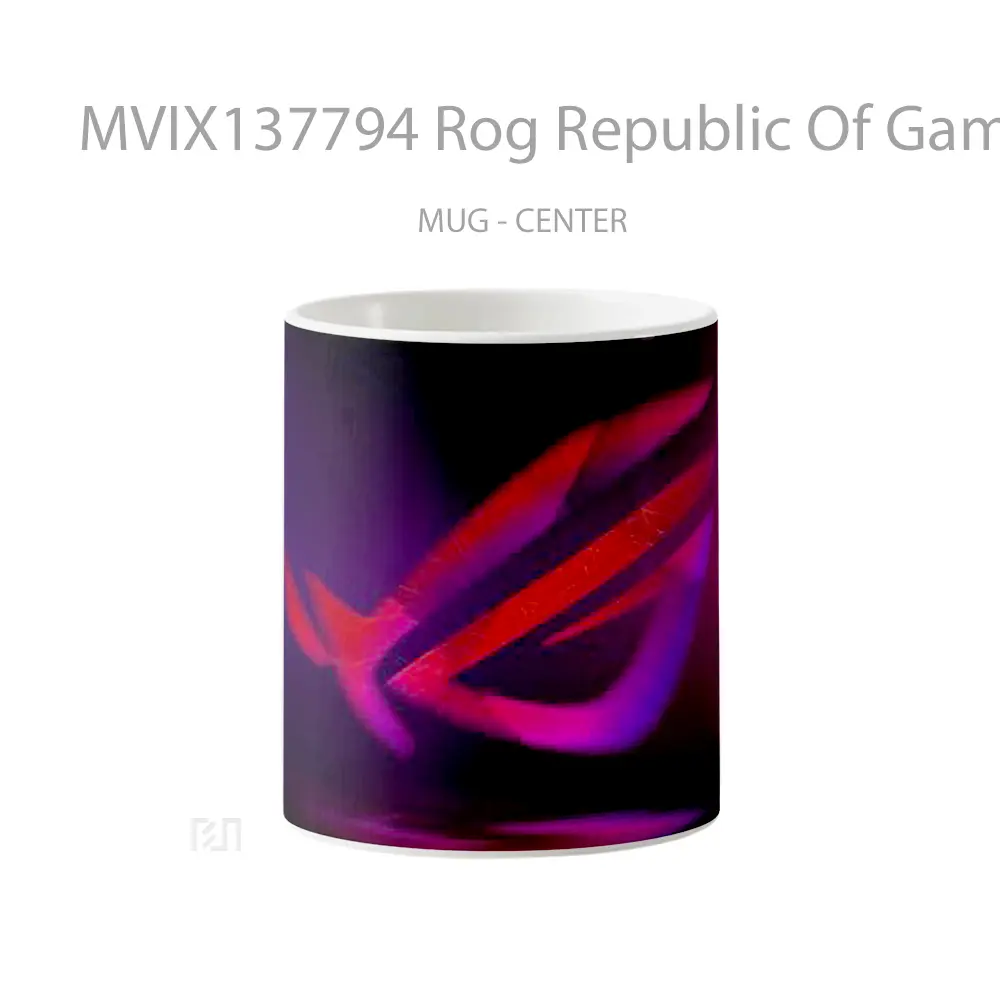 Mug Rog Republic Of Gamers Logo V1 Gelas Keramik Unik