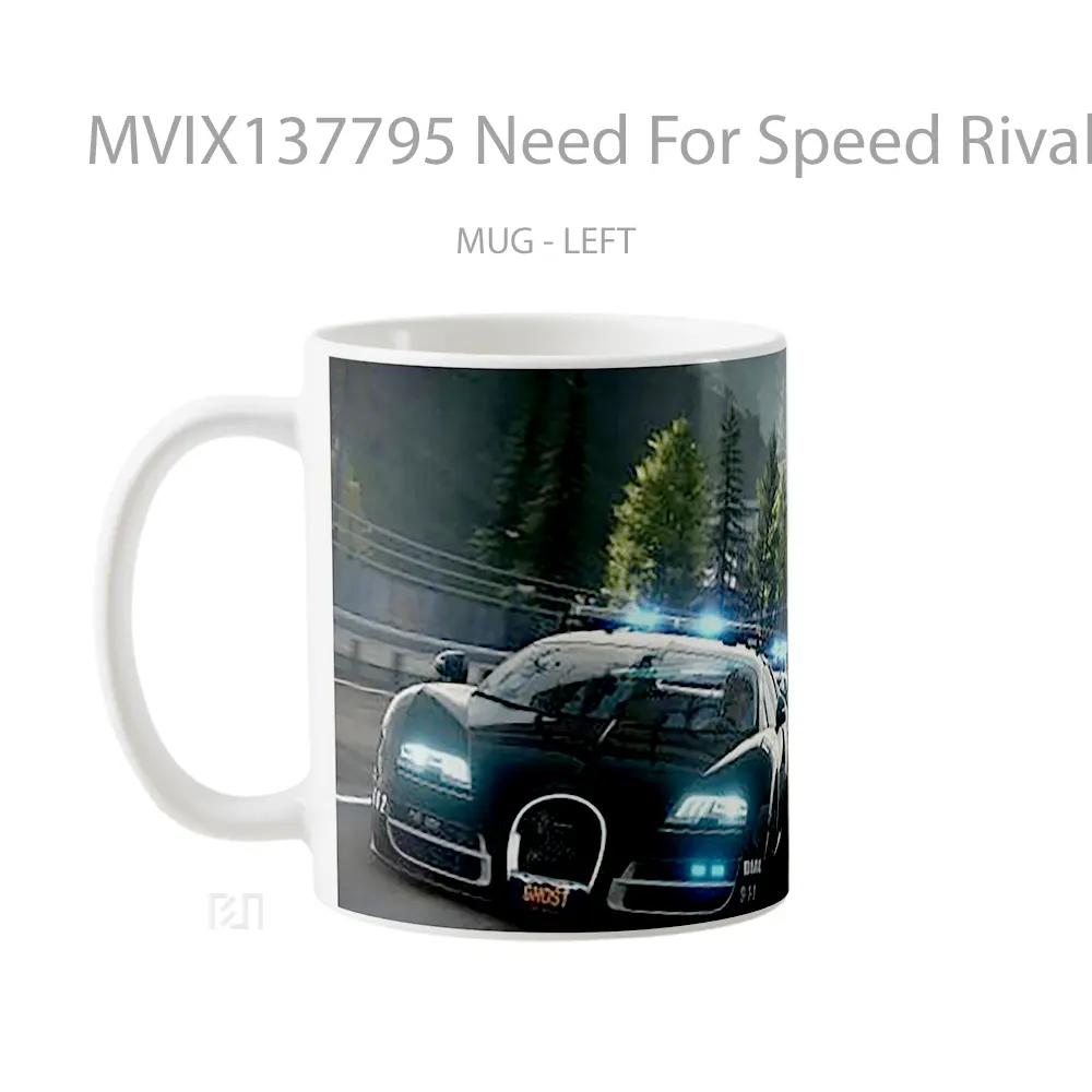 Mug Need For Speed Rivals Cangkir Gamer - All-side / Desain