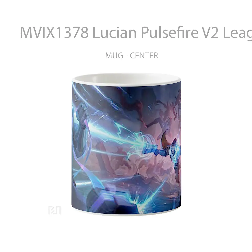Mug Lucian Pulsefire V2 League Of Legends Cangkir Gamer