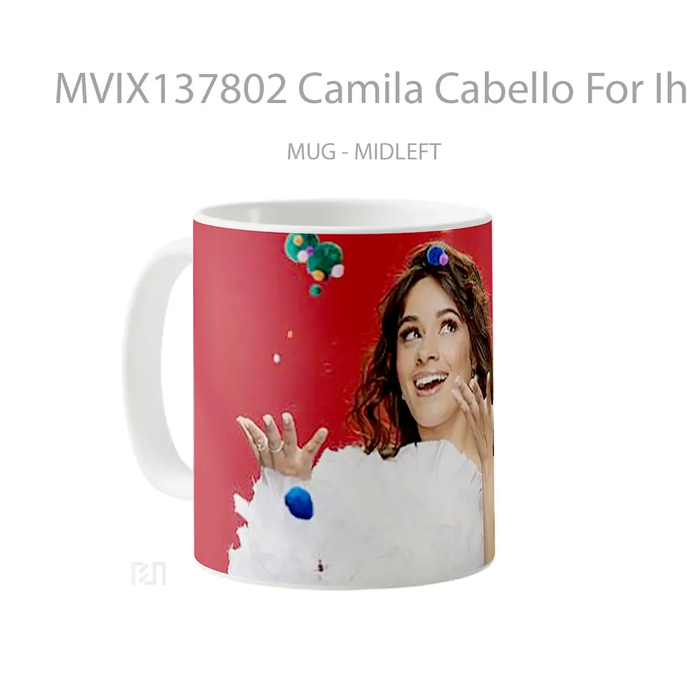 Mug Camila Cabello For Iheart Radio Gelas Selebriti - All-side / Desain