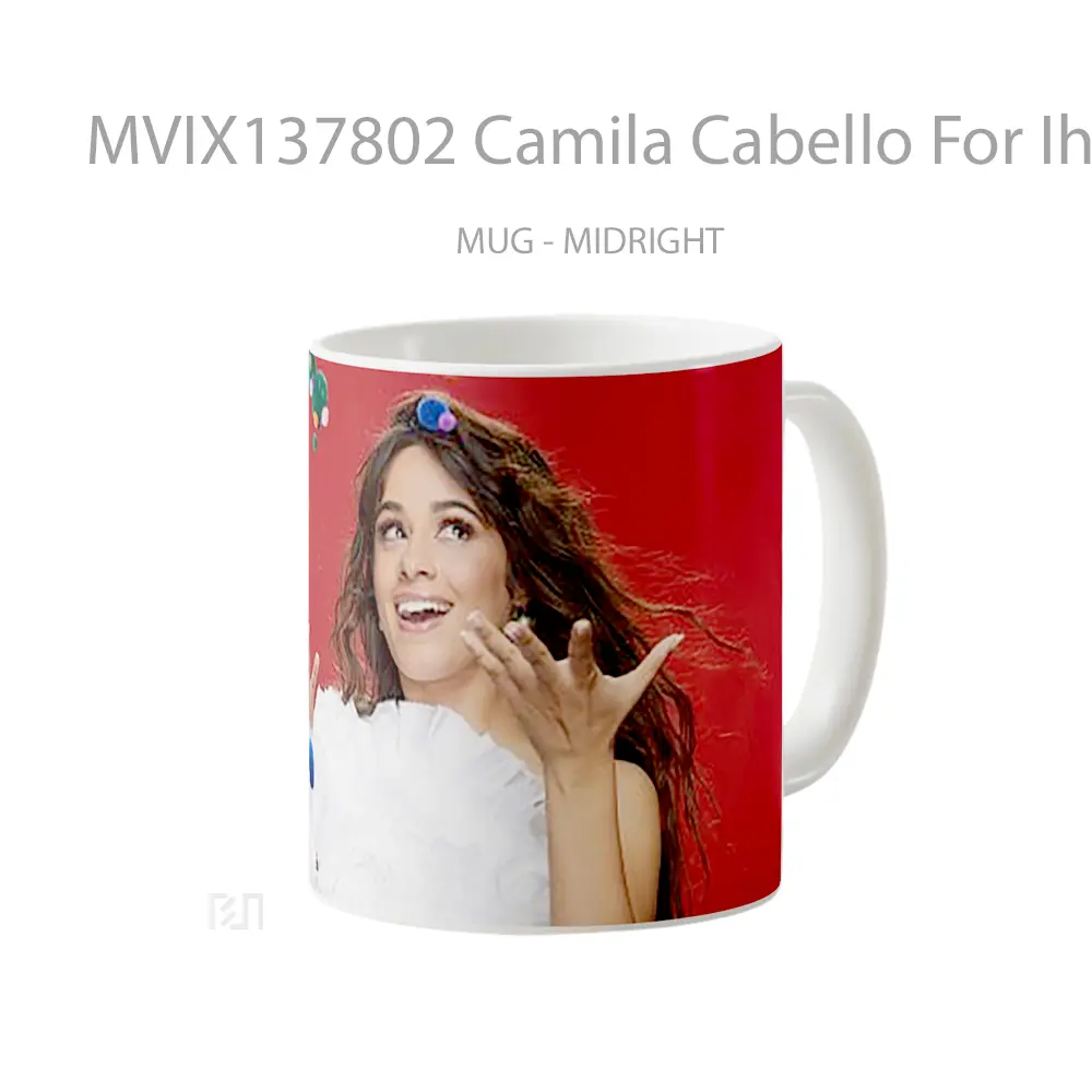 Mug Camila Cabello For Iheart Radio Gelas Selebriti - All-side / Desain