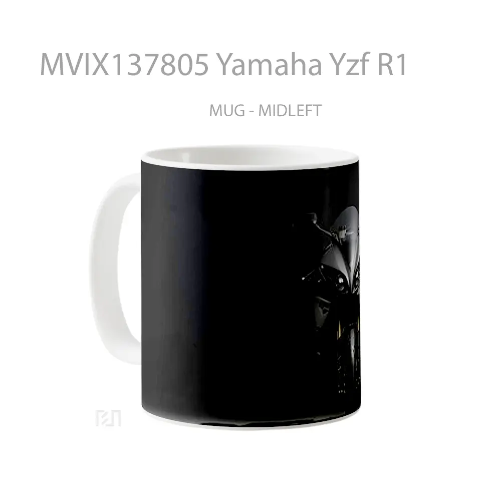 Mug Yamaha Yzf R1 Gelas Keramik Unik - All-side / Desain