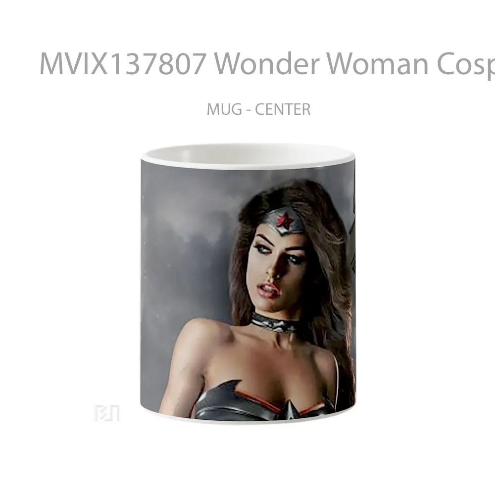 Mug Wonder Woman Cosplay V1 Gelas Superhero
