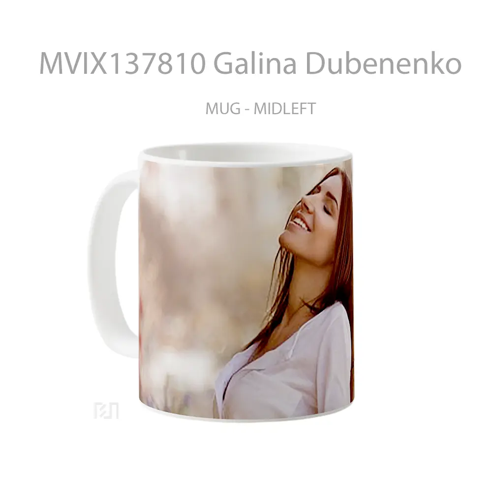 Mug Galina Dubenenko Gelas Keramik Unik - All-side / Desain