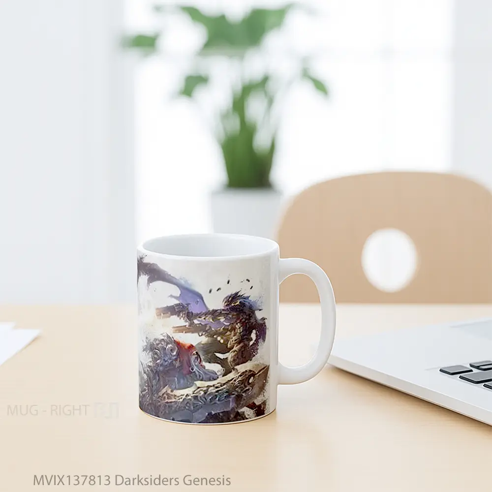 Mug Darksiders Genesis Gelas Keramik Unik - All-side / Desain