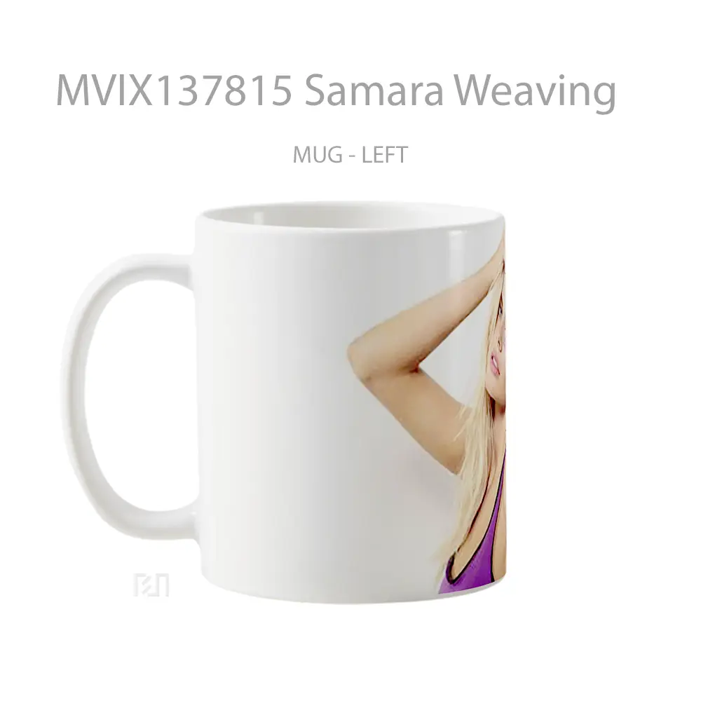 Mug Samara Weaving Gelas Keramik Unik - All-side / Desain